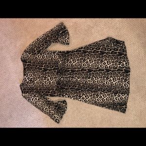 Leopard print dress